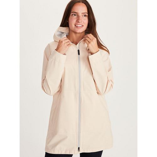 Marmot Rain Jacket Beige NZ - EVODry Kingston Jackets Womens NZ4352079